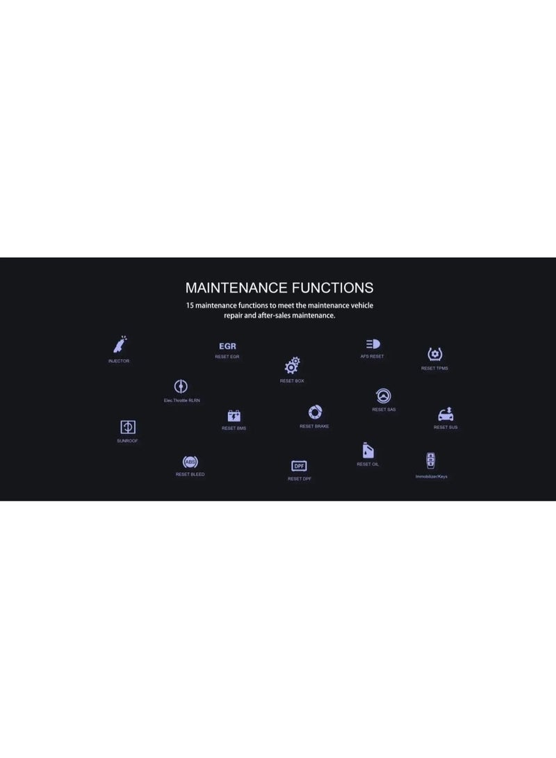 فكر في السيارة وصلة  OBD2.  THINKCAR  لفحص أعطال السيارات وتشخيص كامل الانطمة مع جميع البرامج مجانا لمدة سنة - Image 2